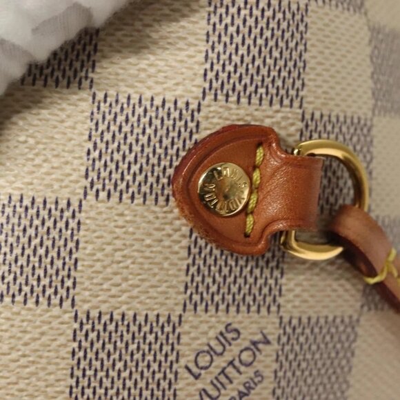 LOUIS VUITTON Damier Azur Neverfull MM Tote Bag - Picture 8 of 16